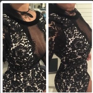 Missguided  lace dress.
